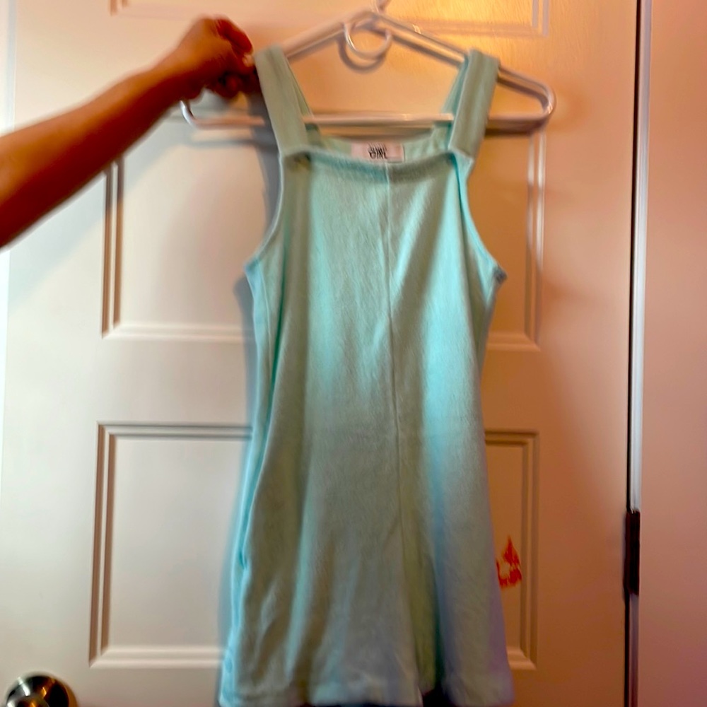 Athletes Girl size Large (12) Romper. Excellent condition. Missing 1 button
